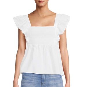 Time and Tru Tie Back Top